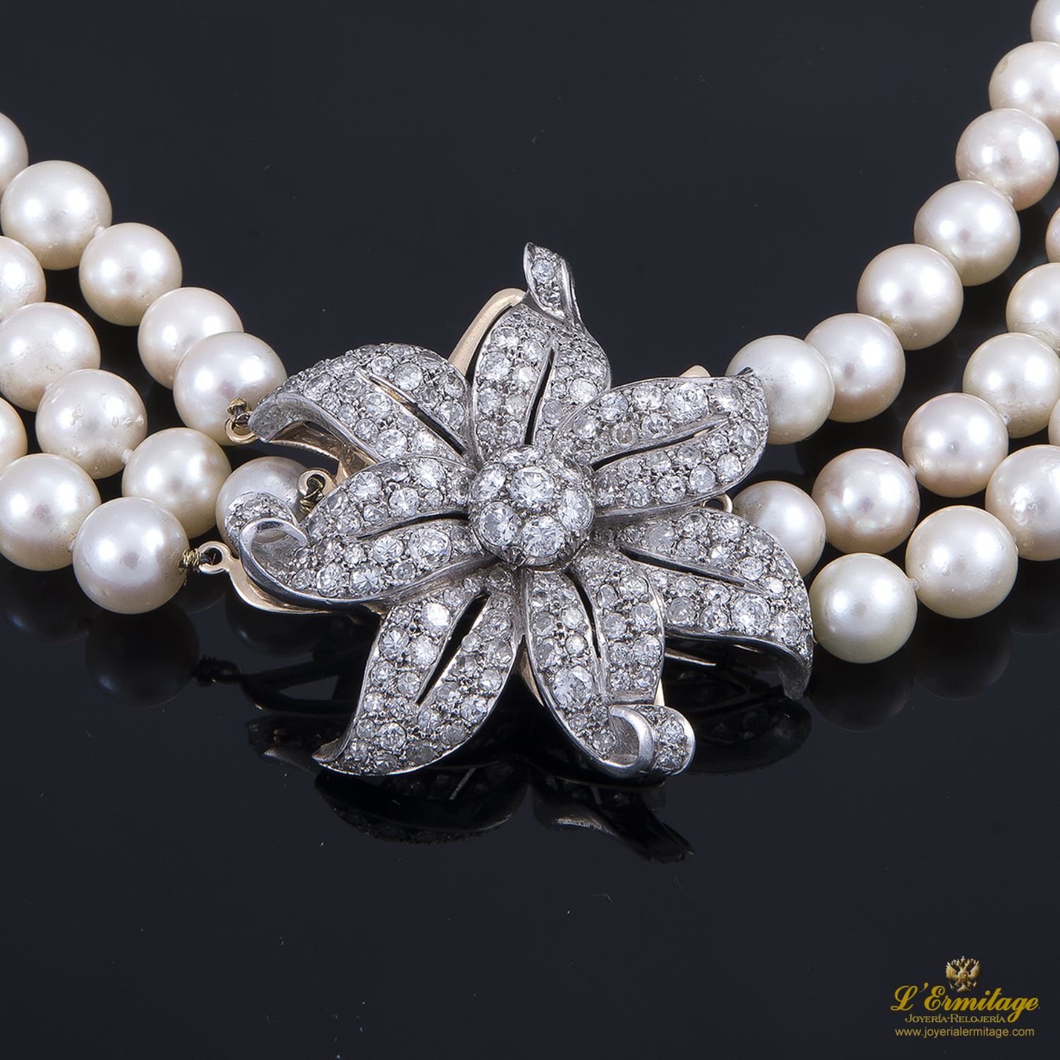Collar Perlas  Collares de perlas, Perlas, Accesorios para hacer joyas