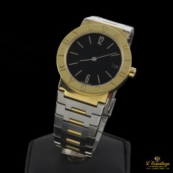 BULGARI<BR>BULGARI ACERO Y ORO 30MM · ref.: BB 30 GS