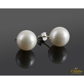 PENDIENTES<BR>PENDIENTES DORMILONAS DE PERLAS MONTAD... · ref.: (RM)