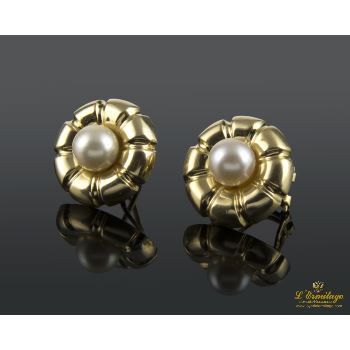 PENDIENTES<BR>PENDIENTES TIPO CHANEL REALIZADOS EN O... · ref.: XLM