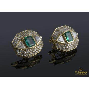 PENDIENTES<BR>PENDIENTES OCTOGONALES REALIZADOS EN O... · ref.: RNMN