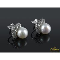 PENDIENTES<BR>PENDIENTES DE PERLAS NATURALES REALIZA...