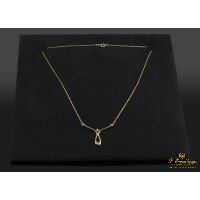 COLLARES<BR>COLLAR REALIZADO EN ORO AMARILLO CON U...