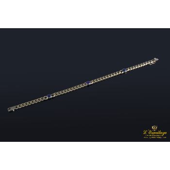 PULSERAS<BR>PULSERA EN ORO AMARILLO CON RUBÍ Y ZAF... · ref.: NXL