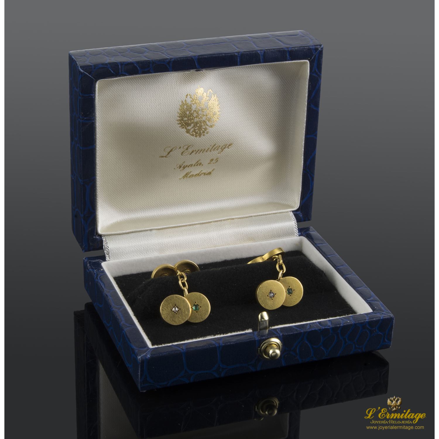 Gemelos Antiguos Oro Amarillo en oro · Compra Venta de Relojes de y Joyas · Joyería L'Ermitage