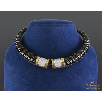 COLLARES<BR>COLLAR RÍGIDO REALIZADO EN ORO AMARILL... · ref.: NAMX