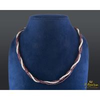 COLLARES<BR>GARGANTILLA PERLAS Y CORAL