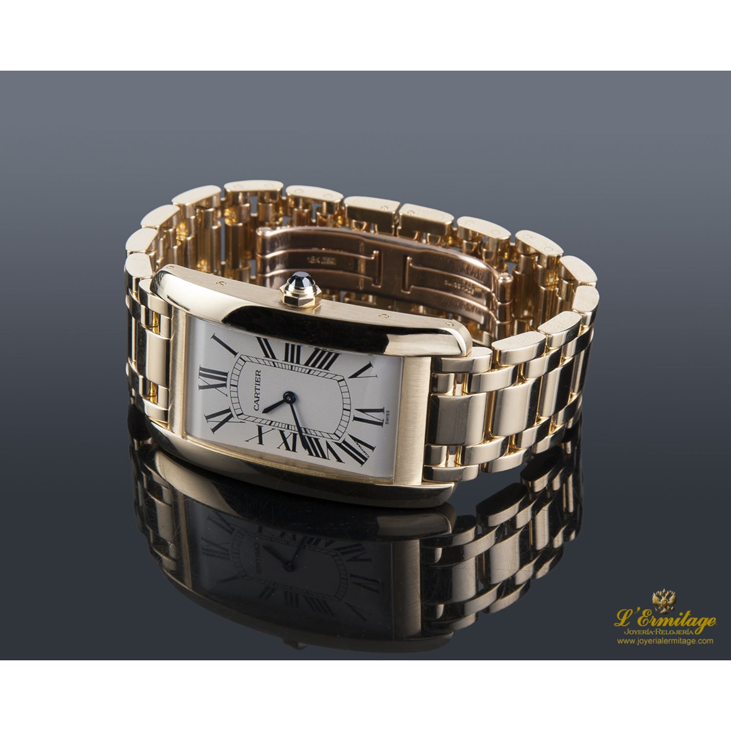 cartier tank oro