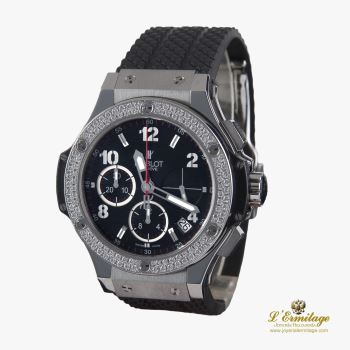 HUBLOT<BR>BIG BANG ACERO Y DIAMANTES · ref.: 341