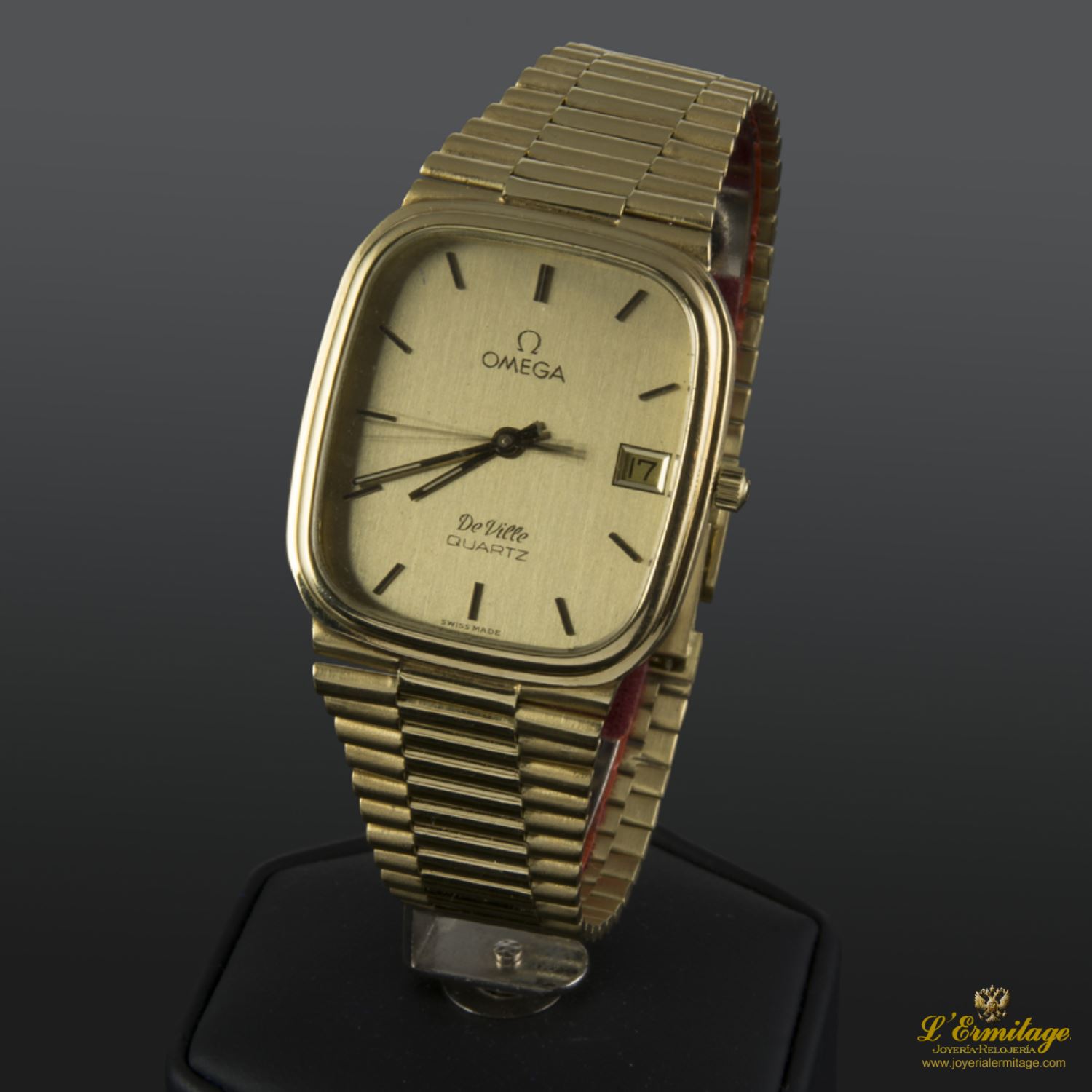 Sin lugar a dudas Descuido vaso Reloj Omega De Ville Quartz. Cuarzo. Oro Amarillo. Reloj De Caballero/Unisex · Compra Venta de Relojes de Lujo y Joyas · Joyería L'Ermitage Sin lugar a dudas Descuido vaso Reloj Omega De Ville Quartz. Cuarzo. Oro Amarillo. Reloj De Caballero/Unisex · Compra Venta de Relojes de Lujo y Joyas · Joyería L'Ermitage
