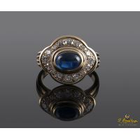 ANILLOS / SORTIJAS<BR>SORTIJA CARTIER ANTIGUA ORO AMARILLO Z...