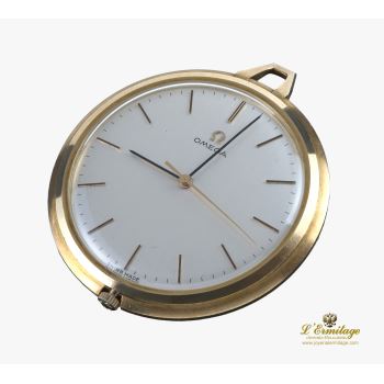 OMEGA<BR>CLASSIC BOLSILLO ORO AMARILLO CUERDA M... · ref.: (CMX) 