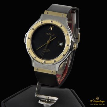 HUBLOT<BR>CLASSIC ACERO Y ORO CUARZO SEÑORA · ref.: 139 10 2