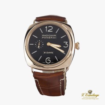 PANERAI<BR>RADIOMIR 8 DAYS RESERVA DE MARCHA ORO ... · ref.: PAM00197