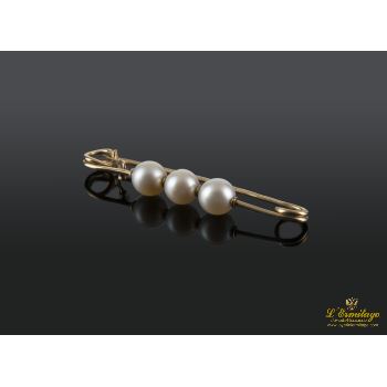 BROCHES / ALFILERES<BR>ALFILER ORO AMARILLO BEBÉ · ref.: (RI)