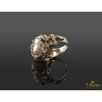 ANILLOS / SORTIJAS<BR>SORTIJA ANTIGUA ORO AMARILLO PERLAS DE...