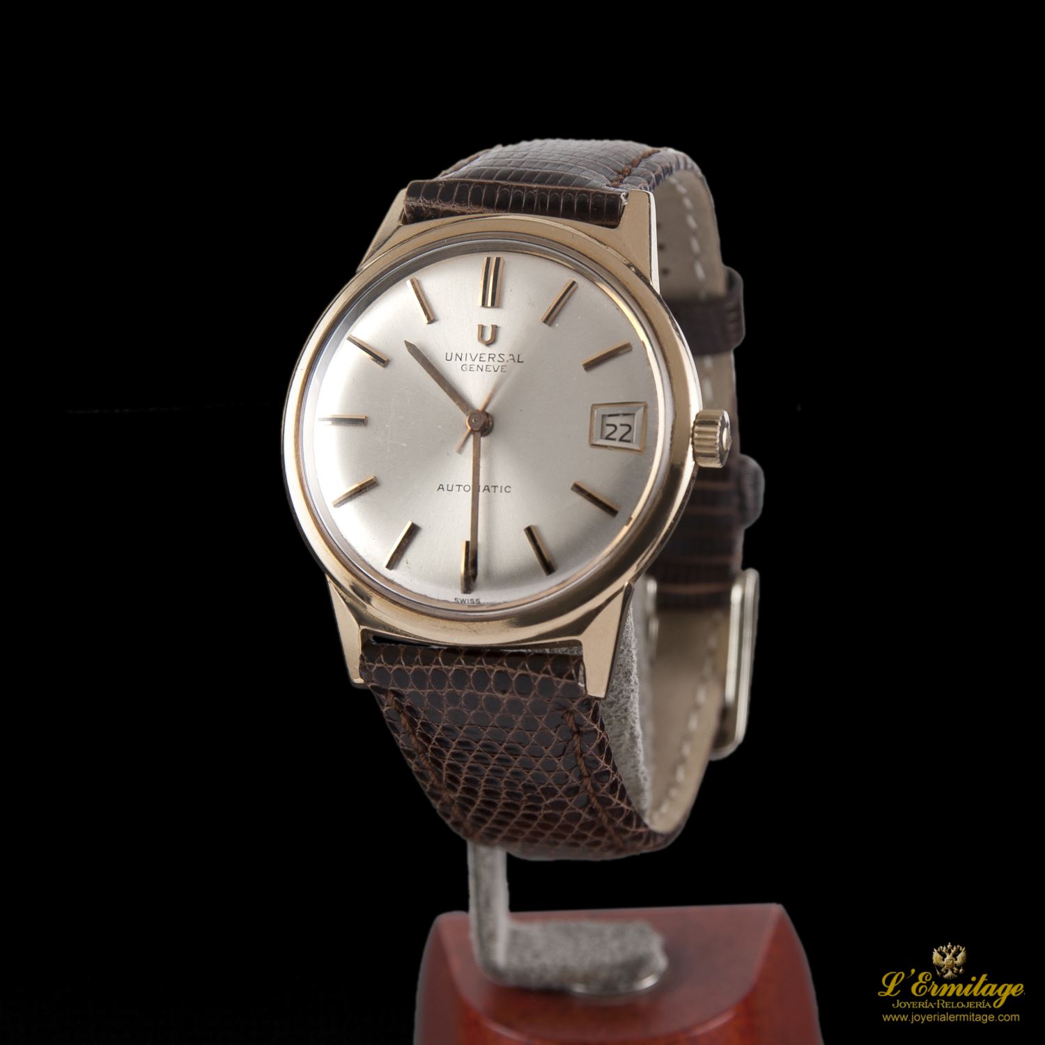Reloj Universal Gen ve Classic Oro Amarillo Autom tico Caballero