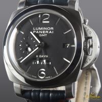 Luminor 1950 8 days gmt acero cuerda manual 