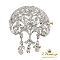 Broche-alfiler diamantes