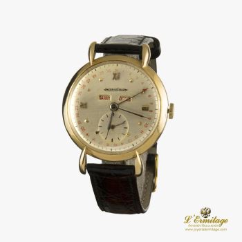 JAEGER-LECOULTRE<BR>TRIPLE CALENDARIO ORO AMARILLO CUERDA ... · ref.: (NRCM)