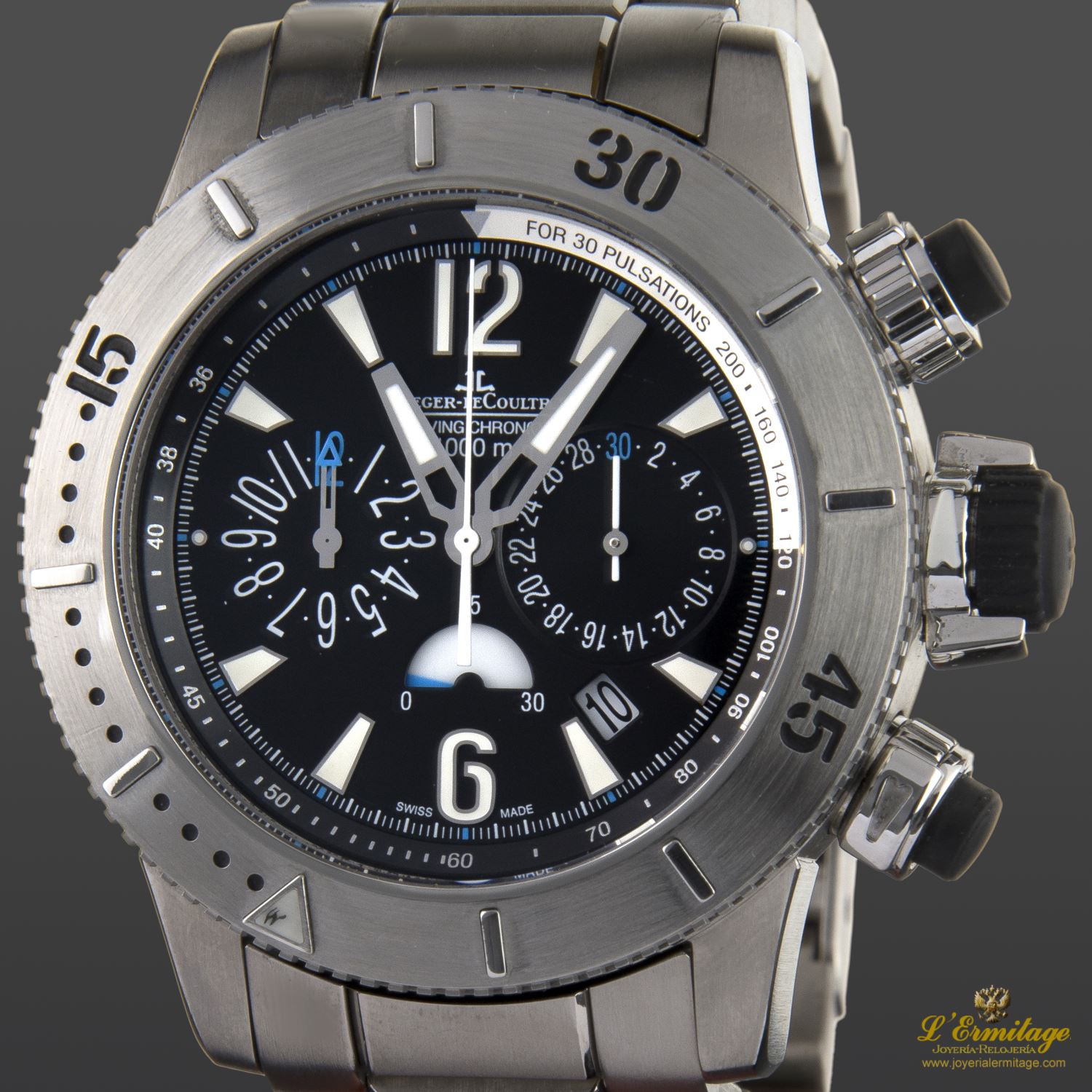 jaeger lecoultre master compressor diving chronograph