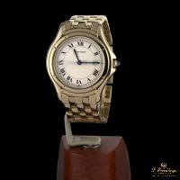 CARTIER<BR>COUGAR ORO AMARILLO CUARZO 33MM