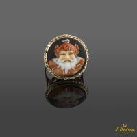 ANILLOS / SORTIJAS<BR>SORTIJA ANTIGUA ORO AMARILLO ICONO CHI...