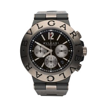 BULGARI<BR>DIAGONO TITANIUM CHRONO AUTOMÁTICO 44M... · ref.: TI 44 TA CH