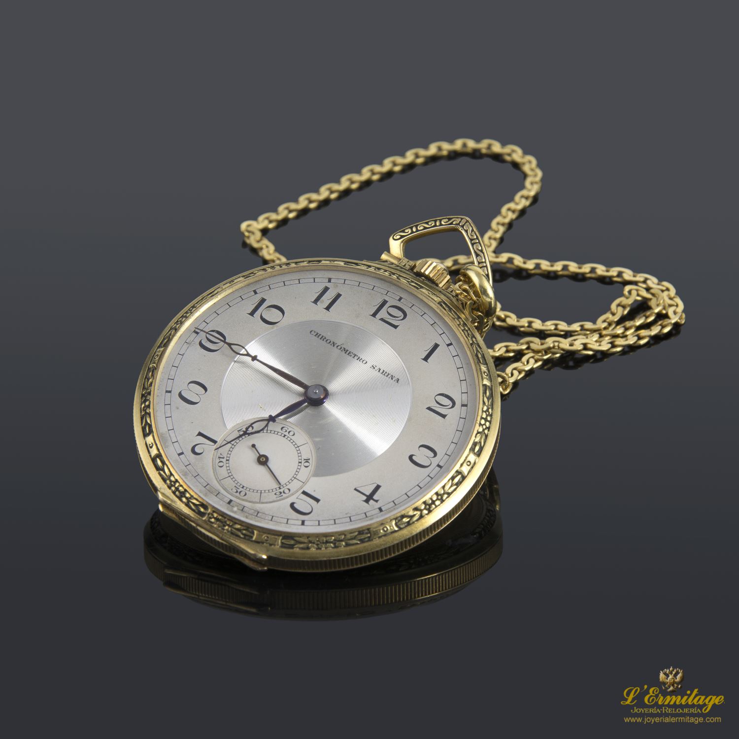 Transición Automáticamente Adaptado Reloj De Bolsillo Lepine. · Compra Venta de Relojes de Lujo y Joyas ·  Joyería L'Ermitage
