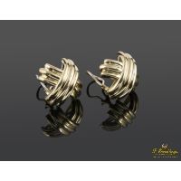 Pendientes tiffany & co realizados en oro amarillo.