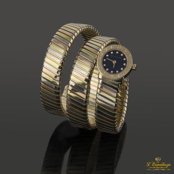 BULGARI<BR>BULGARI TUBOGAS TRES OROS. · ref.: BB 19 1T