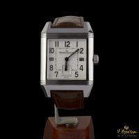 JAEGER-LECOULTRE<BR>REVERSO SQUADRA HOMETIME ACERO.