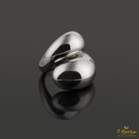 ANILLOS / SORTIJAS<BR>SORTIJA EN ORO BLANCO FIRMADA DE GRISO...