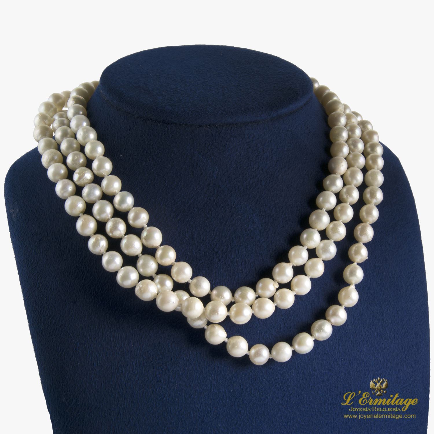 Collar De Cuentas De Jade Verde Con Colgante (6 Mm, 17 Pulgadas) - México