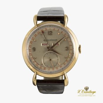 JAEGER-LECOULTRE<BR>ANTIGUO CHRONO TRIPLE DATE  ORO AMARIL... · ref.: 