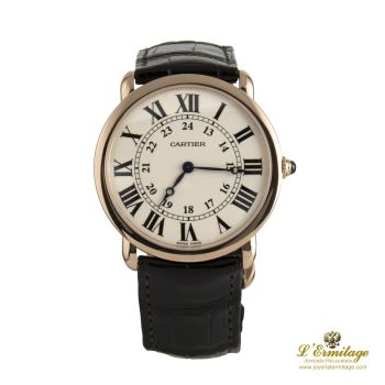 CARTIER<BR>RONDE LOUIS CARTIER ORO ROSA. · ref.: 2889