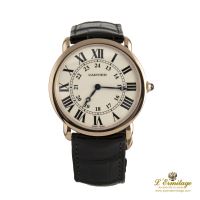 Ronde louis cartier oro rosa.  