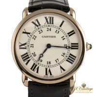 Ronde louis cartier oro rosa.  