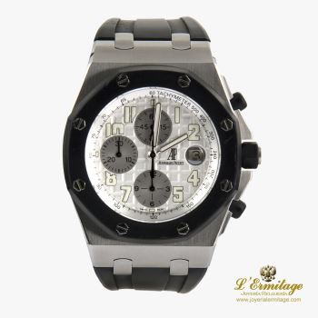 AUDEMARS PIGUET<BR>ROYAL OAK OFF SHORE SAFARI ACERO CHRON...