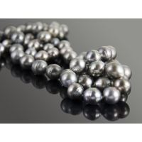 Collar perlas negras naturales de tahiti