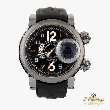 GRAHAM<BR>SWORDFISH GRILLO GMT ALARMA ACERO AUTO... · ref.: 2SWASGMT