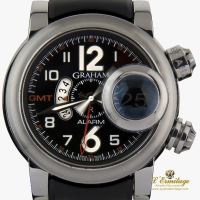 Swordfish grillo gmt alarma acero automático caballero 