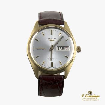 LONGINES<BR>ADMIRAL DAY-DATE ORO AMARILLO AUTOMÁTI... · ref.: (EMX)