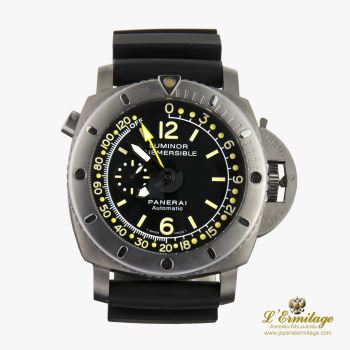 PANERAI<BR>DEPTH GAUGE SUBMERSIBLE LUMINOR 1950 T... · ref.: PAM 00193