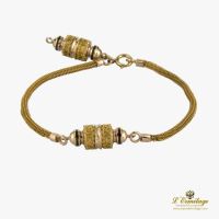 Pulsera bizantina oro amarillo