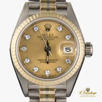 Lady-datejust oro blanco oro amarillo y diamantes president 26mm 