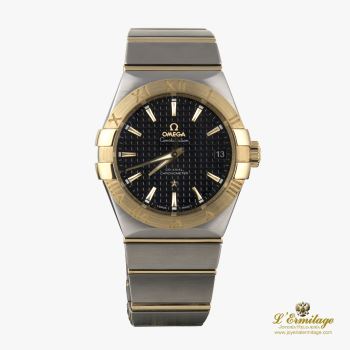 OMEGA<BR>CONSTELLATION CO-AXIAL ACERO Y ORO AUT... · ref.: 123.20.38.21.01.002