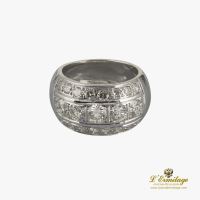 ANILLOS / SORTIJAS<BR>SORTIJA ORO BLANCO Y DIAMANTES