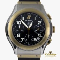 Elegant chronograph acero y oro automático caballero 40mm 