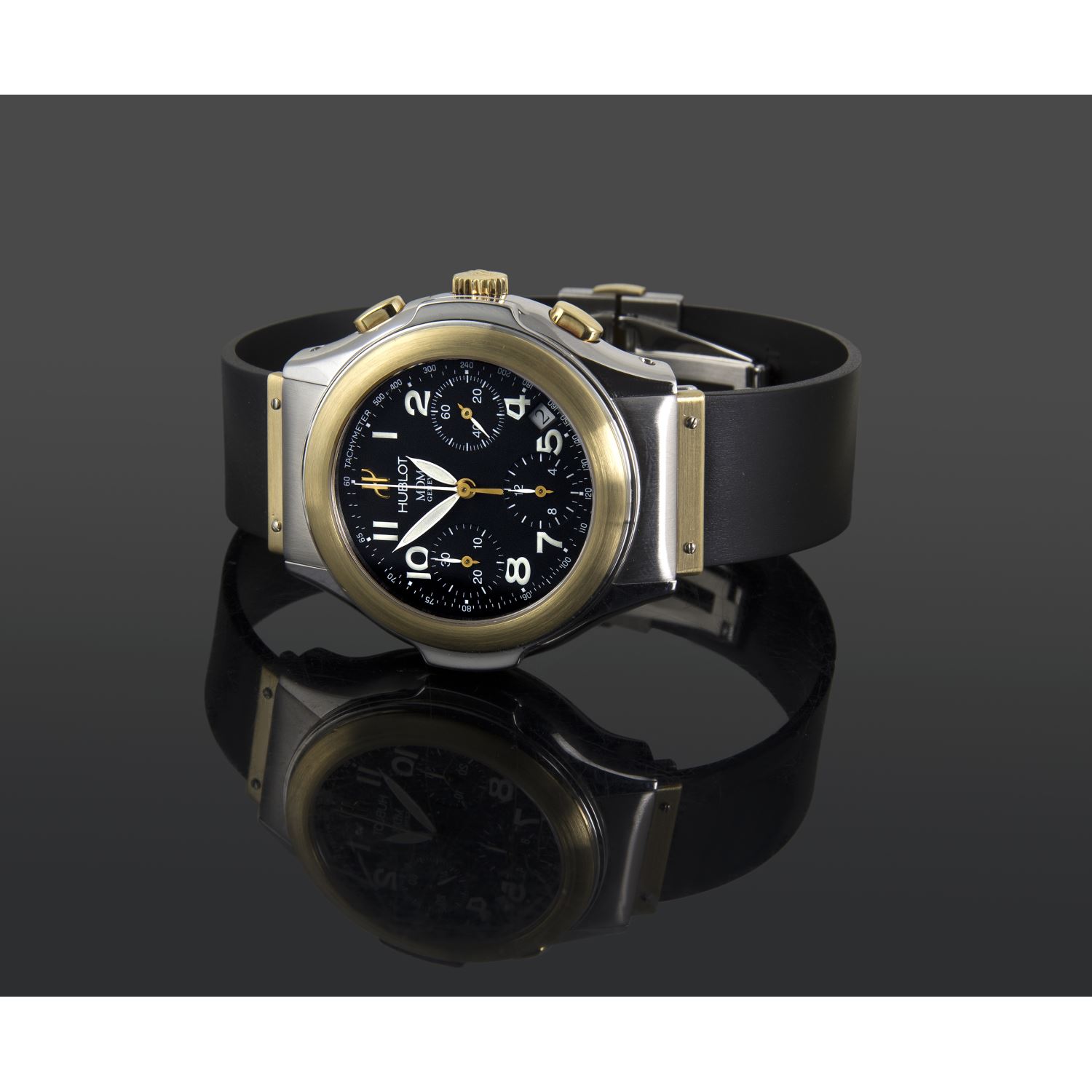 Hublot acero sales y oro